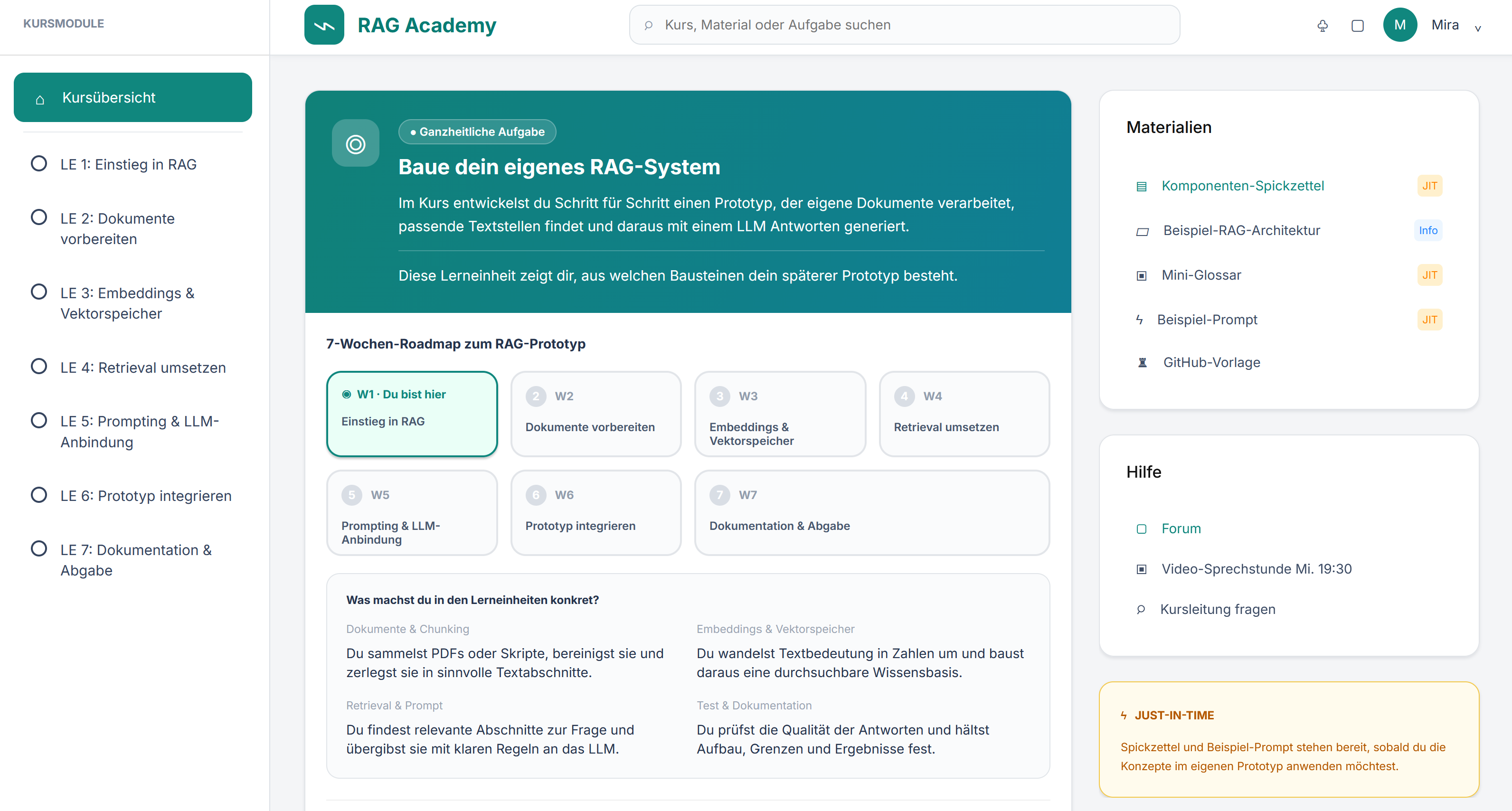 RAG Learning Platform